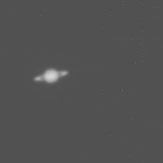 ANIR のMUX 回路で取得した土星(可視光)